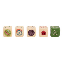 Monster Dice Set Synthetic Resin Movie Decorative Dices