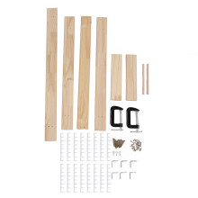 27.6x27.6 Inch Wooden Tufting Frame for Rug Carpet Tapestry