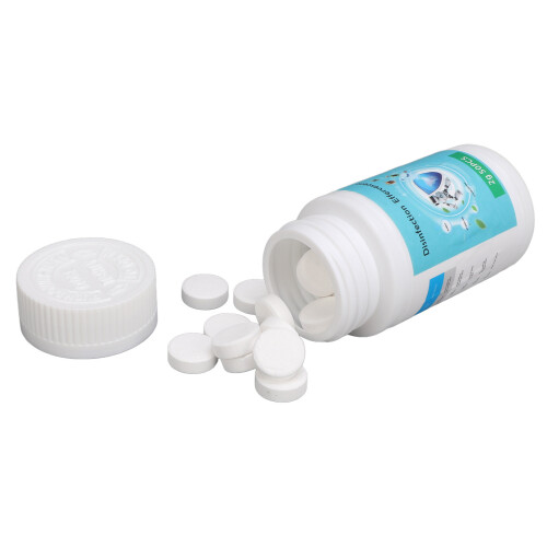 50Pcs Pool Cleaning Tablets 2g for Hot Tubs Spas Sinks 1