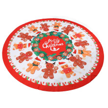 (YZB(205)) Xmas Tablecloth 60 Inch Round Polyester Anti Fading Washable YZB(206)