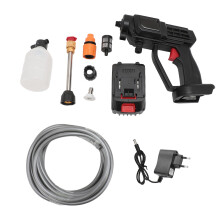(EU Plug) 30bar Cordless Pressure Washer Rechargeable Portable 100-240V UK Plug