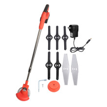 (AU Plug 100‑240V) Weed Wacker 48V Cordless Electric Garden Yard EU Plug 100-240V