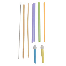3PCS Fabric Tube Turners 2PCS Mini Thread Removers Sewing Tool Set