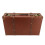 Mini Leather Suitcase Vintage Carry On Overnight Brown 1