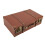 Mini Leather Suitcase Vintage Carry On Overnight Brown 4