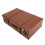 Mini Leather Suitcase Vintage Carry On Overnight Brown 2