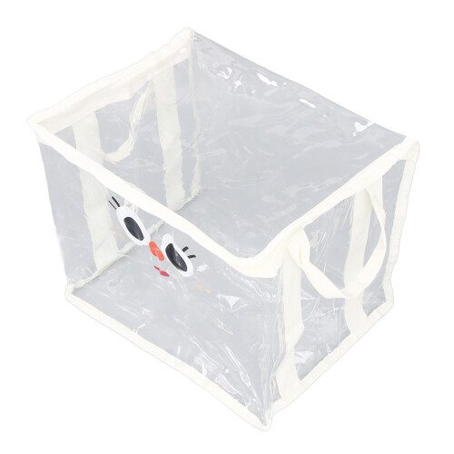 Books Box PVC Foldable Transparent Water Resistant Storage Case 1