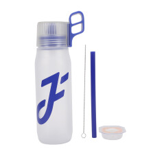 (Blue) Scented Water Starter Set 1 Milk Tea Pod 0 Sugar 650ml Blue