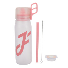 (Pink) Scented Water Starter Set 1 Milk Tea Pod 0 Sugar 650ml Blue