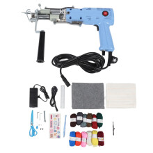 (UK Plug) Tufting Starter Kit 200W Adjustable Pile Height Low Noise UK Plug