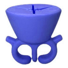 (Navy Blue) Weeding Scrap Collector Ring Heat Transfer Tool Portable Navy