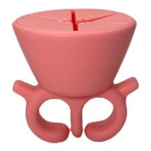 (Peach Pink) Weeding Scrap Collector Ring Heat Transfer Tool Portable Navy