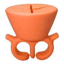 (Orange) Weeding Scrap Collector Ring Heat Transfer Tool Portable Navy