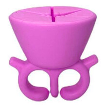(Purple) Weeding Scrap Collector Ring Heat Transfer Tool Portable Navy