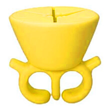 (Yellow) Weeding Scrap Collector Ring Heat Transfer Tool Portable Navy