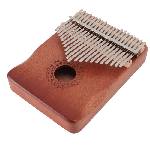 (Type 3) 21 Keys Thumb Piano Kalimba with Protector Cloth Beginner Type 2 2