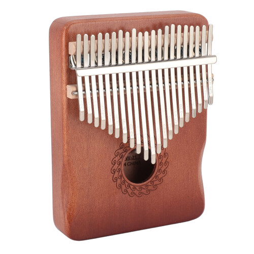 (Type 3) 21 Keys Thumb Piano Kalimba with Protector Cloth Beginner Type 2 1