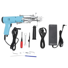 (US Plug) Electric Tufting Tool 2 in 1 Kit for Carpet DIY 100-240V US Plug