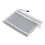 (White) 10PCS Double Layer A5 Waterproof Nylon Mesh Zipper Pouch Blue 2