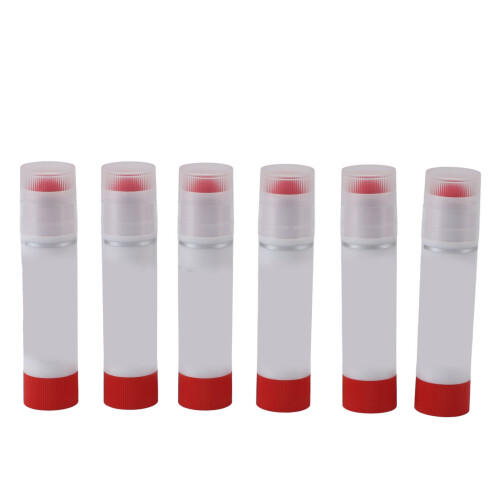 (Red) Tempera Paint Sticks Kids Twistable 6Pcs Red