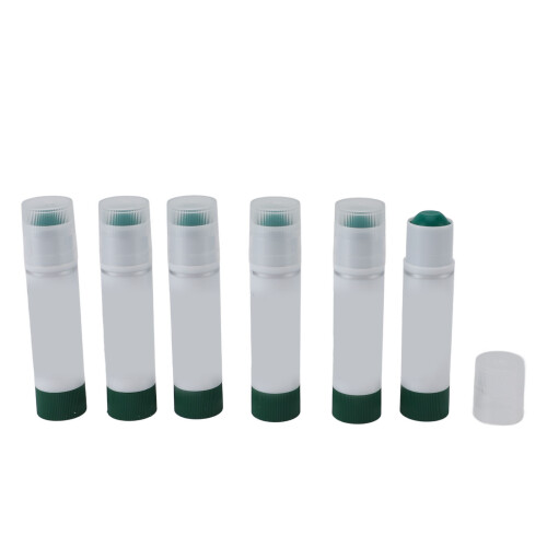(Green) Tempera Paint Sticks Kids Twistable 6Pcs Red 2