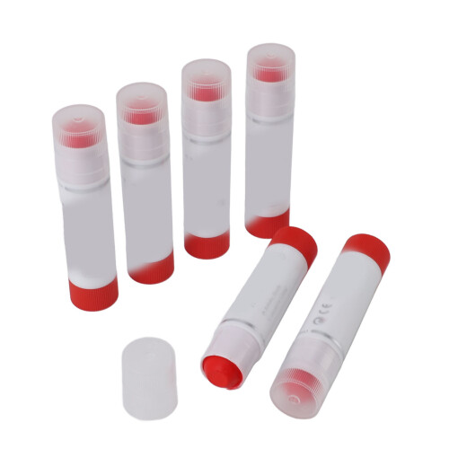 (Red) Tempera Paint Sticks Kids Twistable 6Pcs Red 1