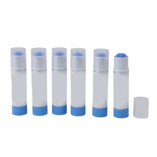 (Blue) Tempera Paint Sticks Kids Twistable 6Pcs Red 1