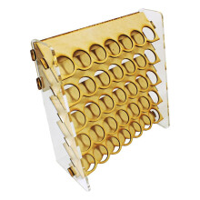 Wooden Essential Oil Storage Organizer 35 Grids