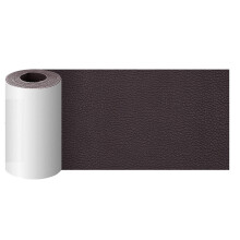 (Deep Coffee) Leather Repair Patch Self Adhesive for Sofas Car Seats Handbags Beige