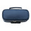 (Blue) Large Canvas Pencil Case Black for High School Students 1