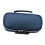 (Blue) Large Canvas Pencil Case Black for High School Students 2