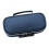 (Blue) Large Canvas Pencil Case Black for High School Students 5