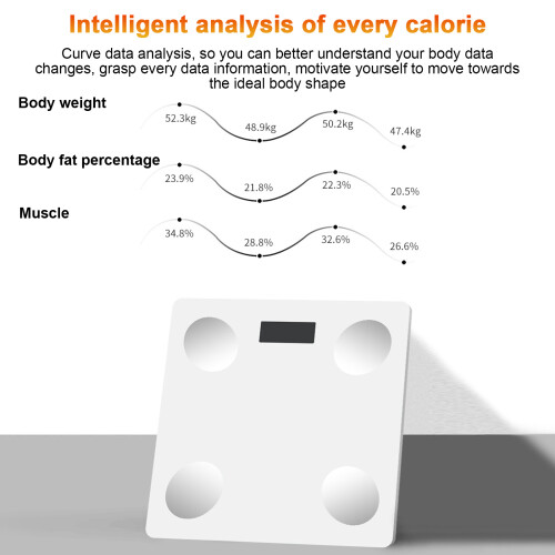 Intelligent Body Fat Scale Bluetooth Electronic Weighing 1