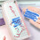 (Pink) Canvas Pencil Case Cute Grid Design Large Capacity Pink 5