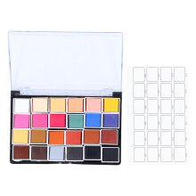 24 Colors Watercolor Paint Set Lightweight Solid for Student Adult