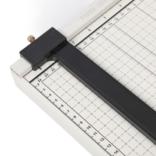 A4 Paper Cutter Accurate Scales Multi Functional Trimmer Office White 2