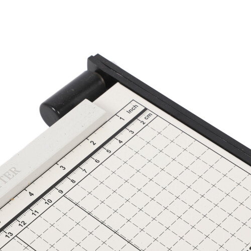 A4 Paper Cutter Accurate Scales Multi Functional Trimmer Office White 1