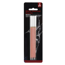 3PCS White Sketch Pencil Multifunctional for Shading Blending