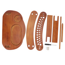 Wooden Yarn Holder Crochet Knitting Spinner Ball Stand
