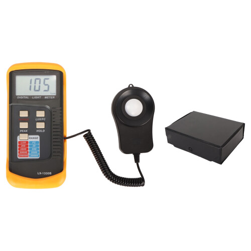 LX1330B Split Type Digital Light Meter 200,000 Lux LCD Screen