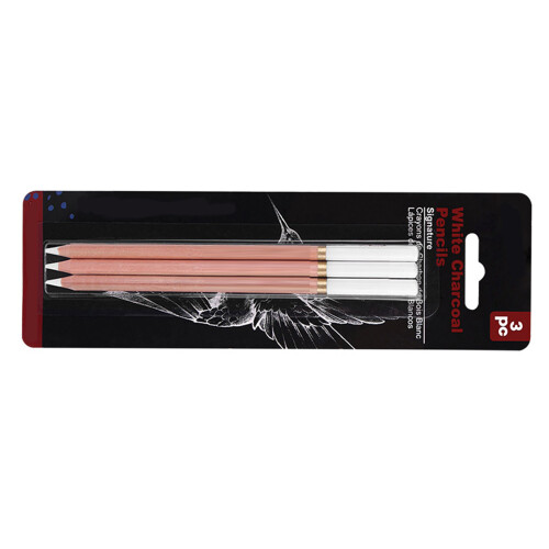 3PCS White Sketch Pencil Multifunctional for Shading Blending 1