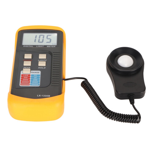 LX1330B Split Type Digital Light Meter 200,000 Lux LCD Screen 2
