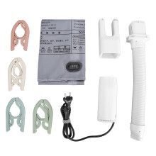 (220V EU Plug) Portable Clothes Dryer Mini Foldable Rack for Apartment Travel 110V US