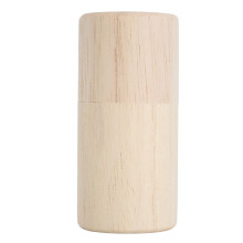 (Carved Wool Knitting) Wooden Needle Storage Bottle with Marking Buckles