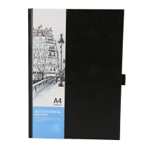 80 Sheets A4 Sketch Book 130gsm Hardcover Pencil Charcoal
