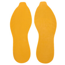 (Yellow) Non-Slip V Pattern Rubber Basketball Sole Repair Patch 41-44 Green