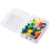 35pcs Assorted Color Push Pins Tacks for Office Classroom 4