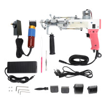 (AU Plug) Carpet Tufting Tool 2 in 1 Safe Kit for Beginners DIY 100-240V US Plug