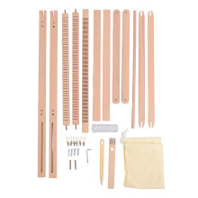 Adjustable Wooden Weaving Loom for Beginners Kids