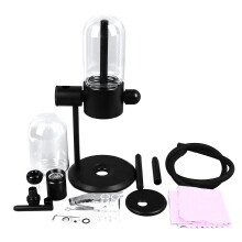 Hookah Set Double Gravity Rotate Alloy Glass for Home Travel